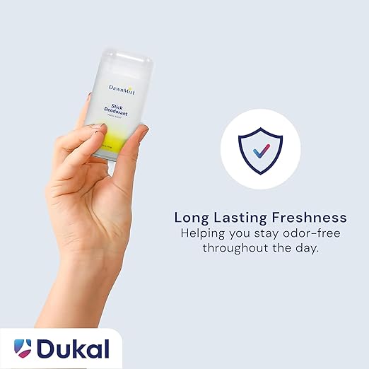 Dukal Dawn Mist Stick Deodorant, Fresh Scent 1.6 oz. Clear (Box of 144)