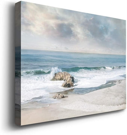 Wexford Home Decor Landscape Canvas Wall Art Abstract Floral Painting Modern Pictures Artwork Decoration for Living Room Kitchen Bathroom Office, Ready to Hang, 24x36
