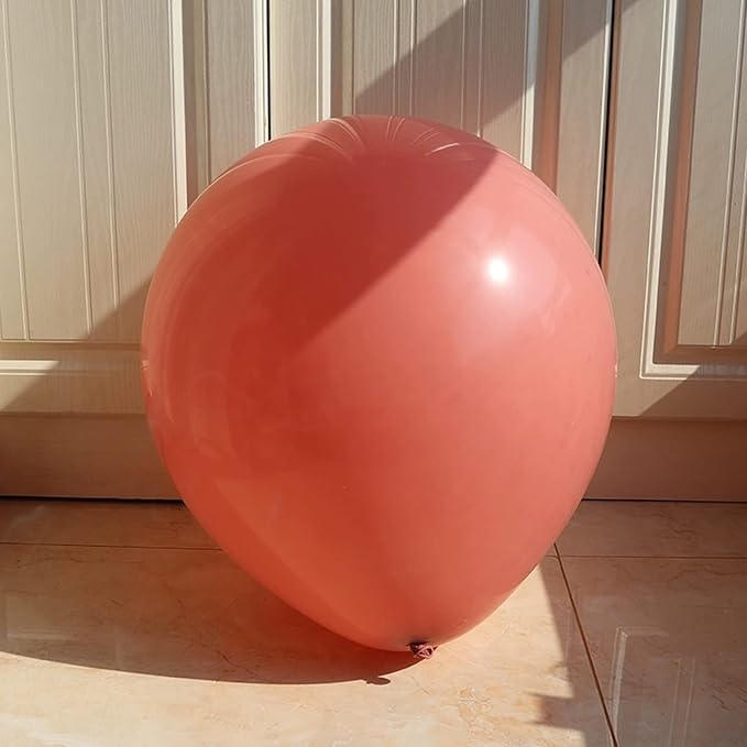 100pcs Dusty Pink Balloons 18 inch +12 inch +10 inch +5 inch Different Sizes Latex Party Rose Pink Balloon for Girl Baby Shower Birthday Wedding Party Decorations