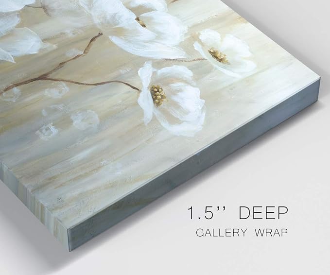 Home Decor Landscape Canvas Wall Art Abstract Floral Painting Modern Pictures Artwork Decoration for Living Room Kitchen Bathroom Office, Ready to Hang