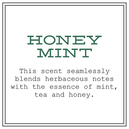 BARR-CO. Soap Shop Honey Mint Hand Soap Refill – Natural, Moisturizing Liquid Soap for Bathroom & Kitchen, Vegan Formula with Herbaceous Mint, Tea & Honey Scent, 16fl oz