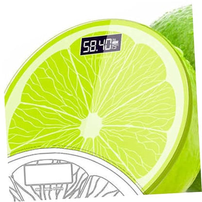 Mikinona Digital Body Weight Scale Capacity Tempered Glass Fitness Management Tool Compact Home Bathroom Scale for Accurate Health Monitoring