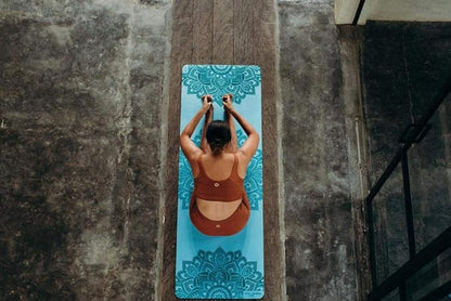YOGA DESIGN LAB | The Infinity Mat | Luxurious Non-Slip Design Provides Unparalleled Grip to Support and Align You Beautifully | Eco-Friendly | w/Carrying Strap!