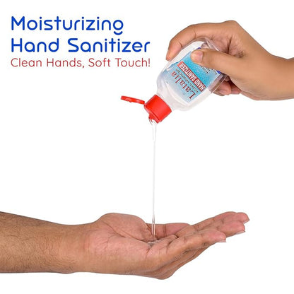 Latalia Mini Hand Sanitizer Travel Size Pack of 288 | 1.85 fl oz with 80% Alcohol Small Hand Sanitizer Bulk For Non-Sticky, Unscented, Gentle & Fresh Hands Anytime