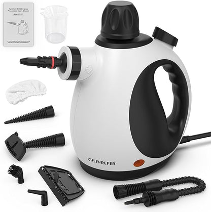Handheld Steam Cleaner - High Pressure Steam Cleaner for Home, Multi-functional Cleaning Tools for Kitchen, Bathroom, Couch, Car. Portable Steamer Makes Housework Easier.