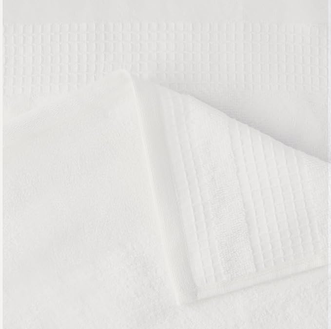Amazon Basics Organic Cotton Waffle Kitchen Dish Cloths - Ultra Absorbent, Quick Drying, Lint-Free, 12 x 12 inches, 6-Pack (2 Brown, 2 Olive, 2 White)