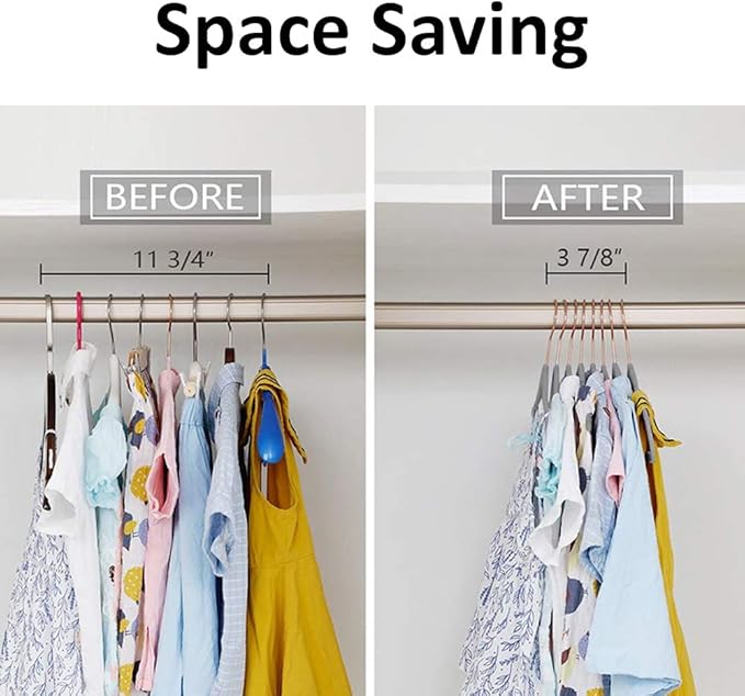 VECELO Premium Velvet Clothes Hangers Suit Heavy Duty (25 Pack)-Non Slip & Space-Saving with 6 Finger Clips & Tie Rack Excellent for Men and Women，Light Gray