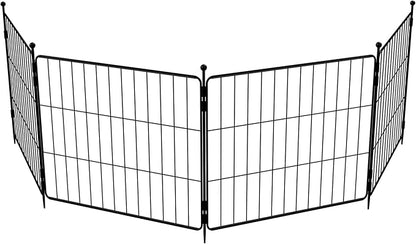 FXW MiniPaws Unleashed Dog Playpen for Yard & RV Camping, Expandable 20-inch 4 Panels for Puppies and Small Dogs, Portable for Indoor and Outdoor Use