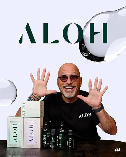 ALŌH Skin - Softening Sanitizing Hand Wipes – Lavender Rosewood + Aloe - 1 Box of 500ct Individually Wrapped Wipes