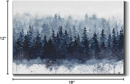 Wexford Home Home Decor Landscape Canvas Wall Art Abstract Floral Painting Modern Pictures Artwork Decoration for Living Room Kitchen Bathroom Office, Ready to Hang