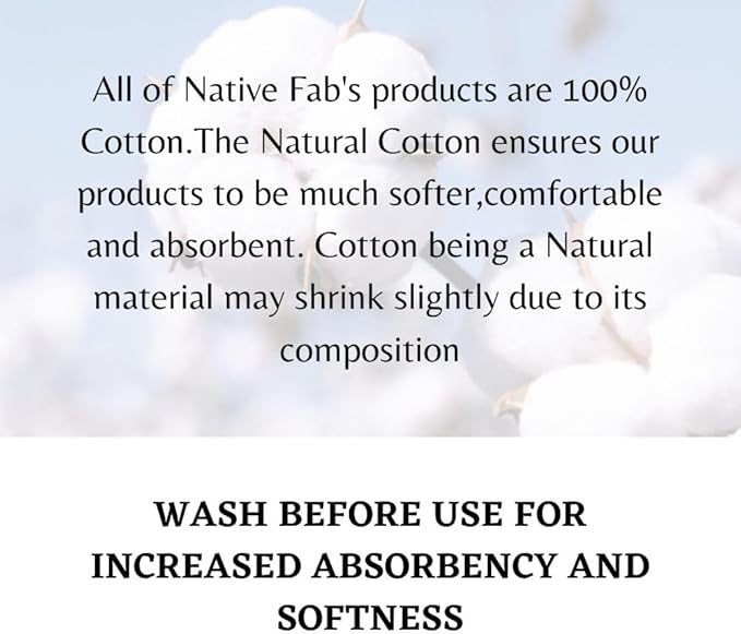 Native Fab 4 Pack Farmhouse Stripe Kitchen Dish Towels Cotton Super Absorbent Quick Drying Reusable 18x26 Inches - Bar Hand Towels, Kitchen Cleaning Towels with Hanging Loop, Milenna Blue