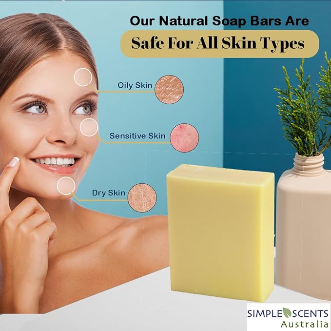 Honeysuckle Scented Natural Soap Bars (12 Bars), 3.5oz Moisturizing French Triple Milled Soap Bars Enriched with Shea Butter - Pure Plant Oil Bath & Body Bars