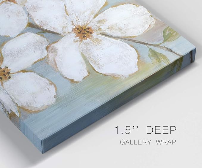 Home Decor Landscape Canvas Wall Art Abstract Floral Painting Modern Pictures Artwork Decoration for Living Room Kitchen Bathroom Office, Ready to Hang
