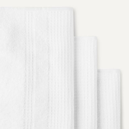 Amazon Basics Organic Cotton Waffle Kitchen Dish Towels - Ultra Absorbent, Quick Drying, Lint-Free, 15 x 25 inches, 6-Pack, White