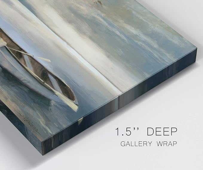 Wexford Home Home Decor Landscape Canvas Wall Art Abstract Floral Painting Modern Pictures Artwork Decoration for Living Room Kitchen Bathroom Office, Ready to Hang, twilight romance, 18x27