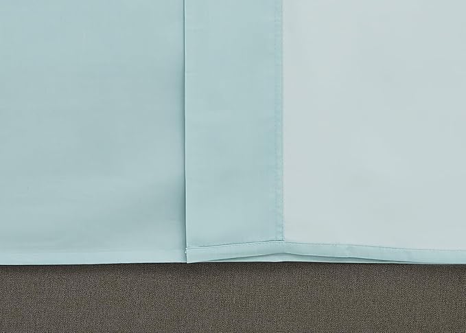 Linen Closet Luxury Cotton 1200 Thread Count Hotel Luxury 4-Piece Sheet Set, King, Aqua