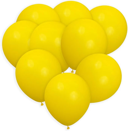 Yellow Balloons 100 Pack, 12 Inch Yellow Latex Balloons For Birthdays, Weddings, Baby Showers, Holidays