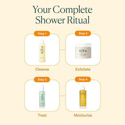 OSEA Undaria Algae™ Body Wash 8 fl oz - Hydrating & Moisturizing Body Wash - Citrus Scented Cleanser