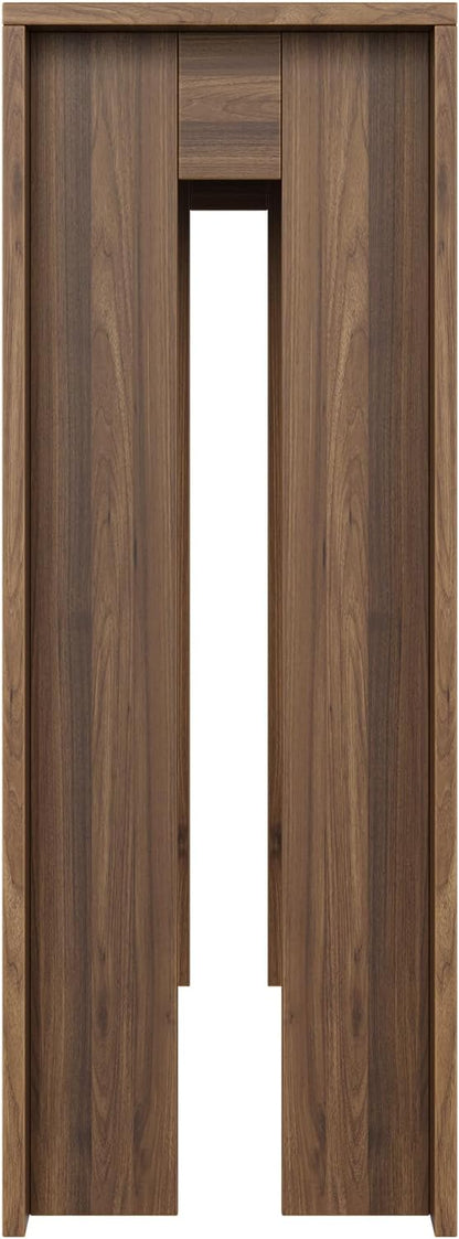 Vibe & Dine 63" Entryway Table, Farmhouse Console Table Foy Hallway Table, Narrow Long Wood Couch Table Behind Sofa for Living Room, Walnut