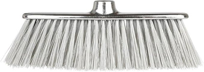 Indoor Soft Bristles Angle Sweeping Broom with Long Handle for Kitchen Hardwood Floor Cleaning (Broom)