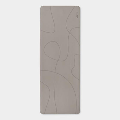 WeGym Yoga Mat, 4mm Cushioned Exercise Mat for Yoga, Pilates, Home Workouts - Anti Slip Polyurethane Suede Yoga Mat with Carrying Strap