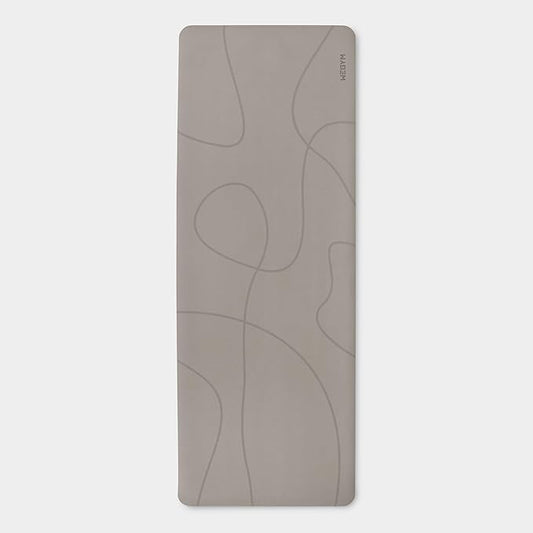 WeGym Yoga Mat, 4mm Cushioned Exercise Mat for Yoga, Pilates, Home Workouts - Anti Slip Polyurethane Suede Yoga Mat with Carrying Strap