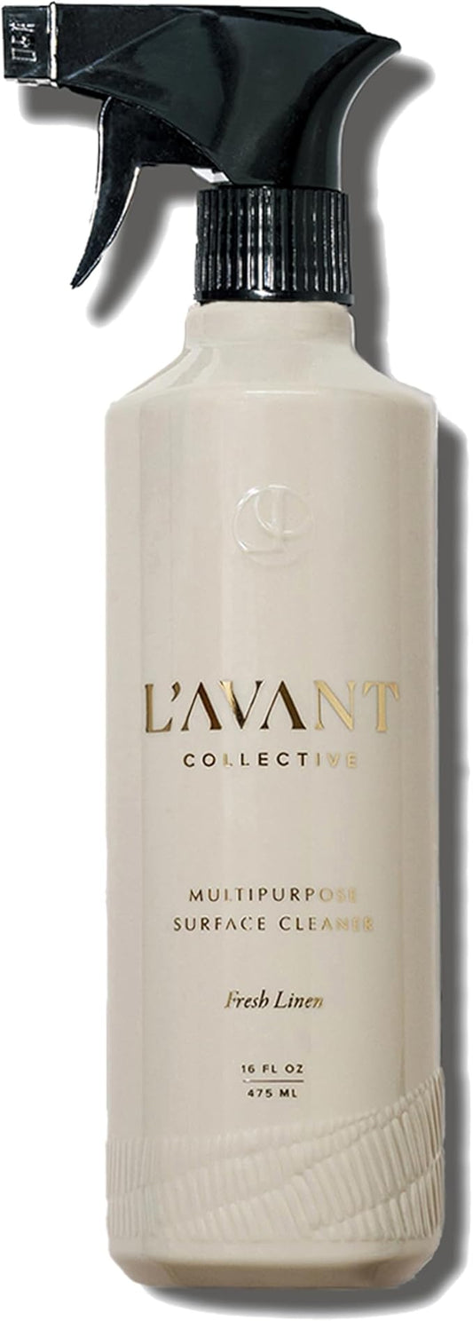L'AVANT Collective Multipurpose Surface Cleaner | Provides a Powerful Clean to Remove Grease & Grime | Fresh Linen Scent (16 Fl oz)