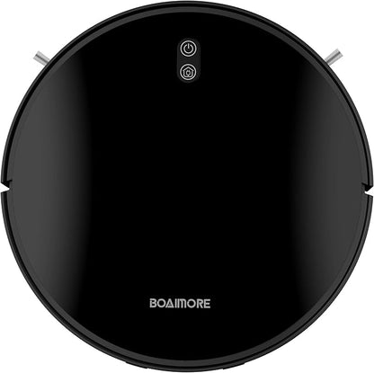 Robot Vacuum and Mop Combo, 2-in-1 Robotic Vacuum Cleaner for Hard Floors & Low-Pile Carpet, App & Remote Control, Slim Quiet Auto-Recharge Smart Mapping for Pet Hair