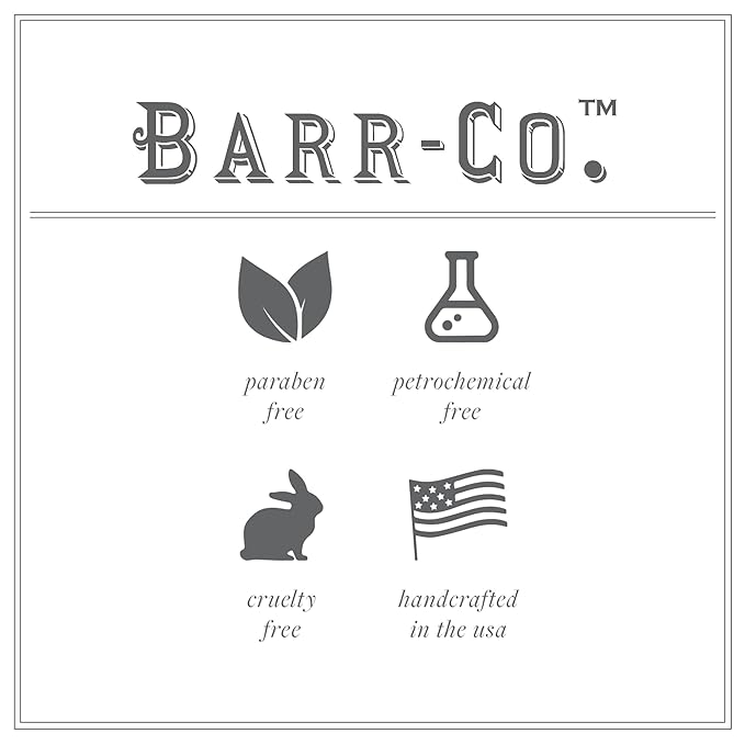 BARR-CO. Hand Soap Refill – Natural Liquid Soap with Moisturizing Botanicals, Vegan & Plant-Based, Refreshing Citrus & Balsam Scent, for Kitchen & Bathroom, Fir & Grapefruit 32fl oz