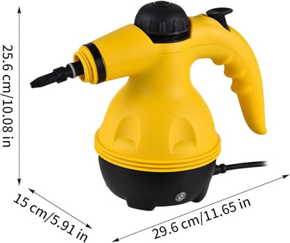 Handheld Steam Cleaner, Compact Lightweight Design, 1 Set, Multi-Purpose Steam Cleaner, Portable Cleaning Tool, Fabric Grout Steamer, For Car Kitchen, Upholstery, Window