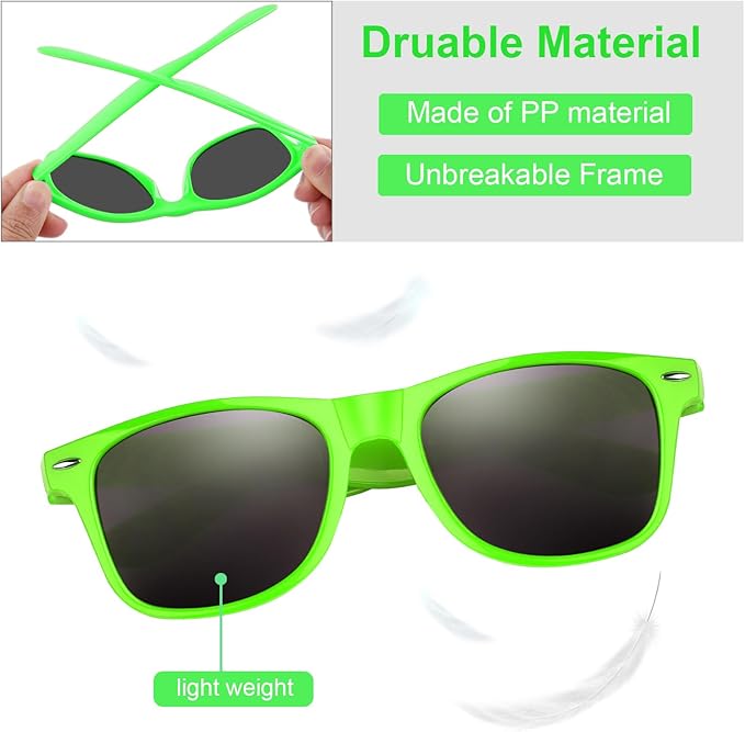 FEPITO Party Sunglasses Kids Sunglasses Bulk for Birthday Party supplies