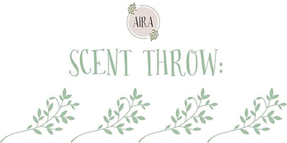 AIRA Soy Candles - Organic, Kosher, Vegan, Tin Candle w/Therapeutic Grade Essential Oil Blends - Hand-Poured 100% Soy Candle Wax - Paraffin Free, Burns 60+ Hours - Hazelnut Latte -8 Ounces