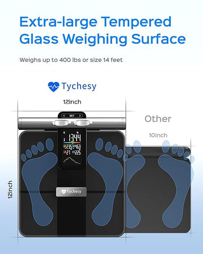 8-Sensor Smart Scale, Body Composition Pod Scale with Handheld Display, Measures Body Fat, Muscle Mass & BMI, FSA&HSA Eligible