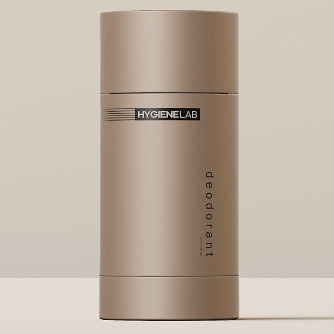 HygieneLab Fragrance-Free & Unscented Deodorant for Men – EWG Verified, Aluminum-Free, Non-Toxic Odor Protection for Sensitive Skin (Fragrance Free)