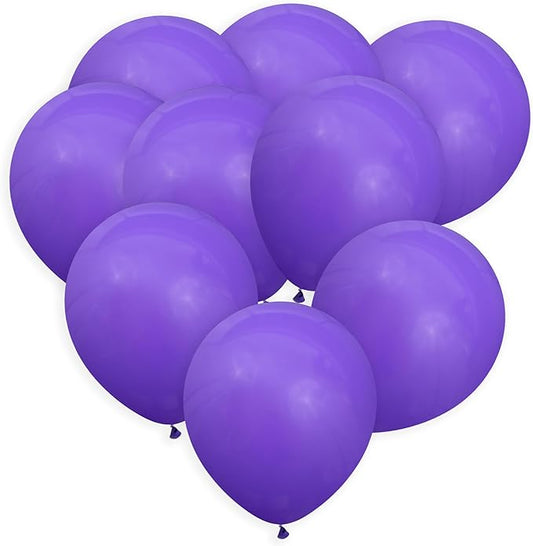 Light Purple Balloons 100 Pack, 12 Inch Light Purple Latex Balloons For Birthdays, Weddings, Baby Showers, Holidays