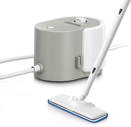 Newbealer Heavy-Duty Steam Cleaner for Home, Stainless Steel Boiler, Steam Mop with 20-Piece Accessories, Max 5 Bar, Multi-Purpose Steamer for Floors, Cars, Furniture, Upholstery, and More