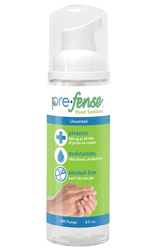 8 oz Foam Hand Sanitizer – Unscented (3-Count Pack)