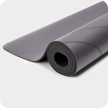 WeGym Yoga Mat, 4mm Cushioned Exercise Mat for Yoga, Pilates, Home Workouts - Anti Slip Polyurethane Suede Yoga Mat with Carrying Strap