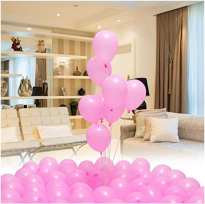 400 Pack 5 Inch Hot Pink Latex Balloons Helium Balloons Party Balloons Decorations Supplies