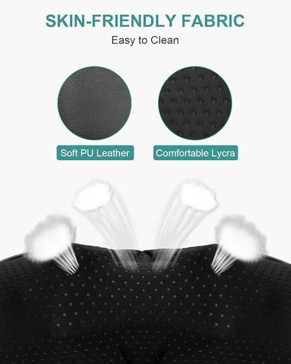 Nekteck Cordless Neck and Back Massager for Pain Relief Deep Tissue, Shiatsu Neck Massager with Heat, Portable Massage Pillow Tool for Shoulder Leg Muscle, Home Office Car Use, Gifts for Men Women Dad