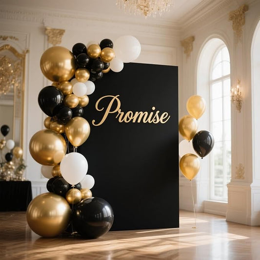 Metallic Gold Balloons 100 Pack, 12 Inch Chrome Latex Helium Garland for Elegant Birthday Wedding Baby Shower Arch Party Decorations