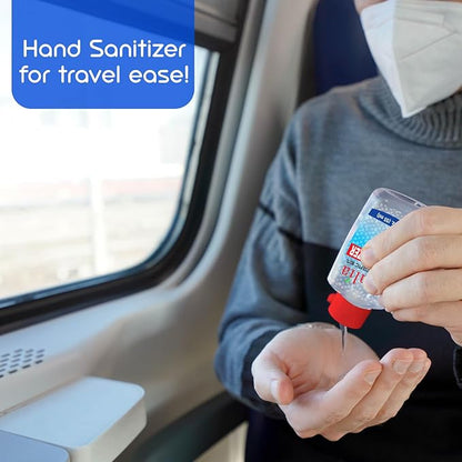 Latalia Mini Hand Sanitizer Travel Size Pack of 192 | 1.85 fl oz with 80% Alcohol Small Hand Sanitizer Bulk For Non-Sticky, Unscented, Gentle & Fresh Hands Anytime