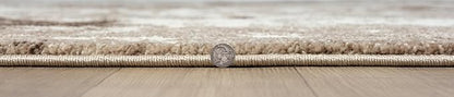 Keen Home Design Area Rugs - 8x10 Non-Shedding, Abstract Rugs for Kitchen, Living Room, Bedroom, Dining Room, Entryway - Size: 7'3" x 10'2", Multi