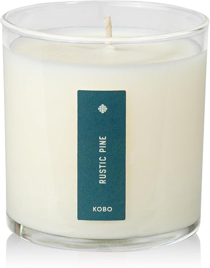 KOBO Rustic Pine Candle with Plantable Box (9 oz) | Plant The Box Collection, 100% Pure Soy Wax Candles | Hand-Poured in USA | Long Lasting 60 Hour Burning Candles | Scented Candles for Home
