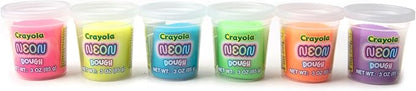 Crayola Scented Dough 48-Pack - Party Favors & Kids Toys, Non-Toxic Crayola Dough Set for Creative Fun, 6 Core Colors & Bonus Neon Dough, Ideal for Classroom & Holiday Activities