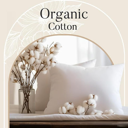 CHATEAU HOME COLLECTION 100% Organic Cotton Sheets Twin Size, Soft & Comfy Breathable 300 Thread Count Deep Pocket Sheets for All Seasons, Machine Washable No Pill Thick Cotton Bed Sheet – Sage