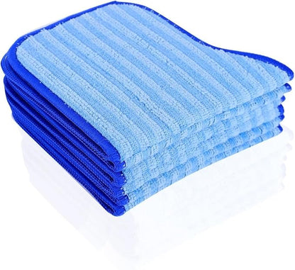 KEEPOW 10 Pack Microfiber Mop Pads Compatible with Dupray Neat Steam Cleaner McCulloch MC1275 and Steamfast SF-275/SF-370