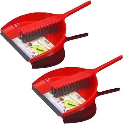 Dustpan and Brush Sets, 2 Sets Plastic Mini Dustpan and Brush, Cleaning and Combo, Tiny Cleaning Broom