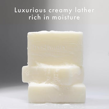 Freshwater Farm Australia Natural Soap Bar- Healing Sandalwood + Kunzea Oil 7oz x 8 Pack.Castile Natural Bar Soap/Body Soap Bars With Essential Oil For Sensitive Skin