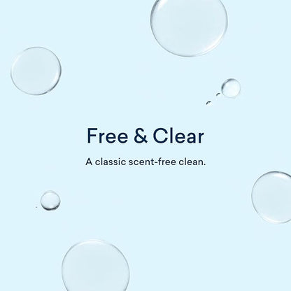 BLUELAND Oxi Laundry Booster Powder with Tin, Starter Set, Fragrance Free & Clear, 25 Loads, 17.6 oz, Plastic-Free, Eco Friendly, Oxy Cleaner, Stain Remover